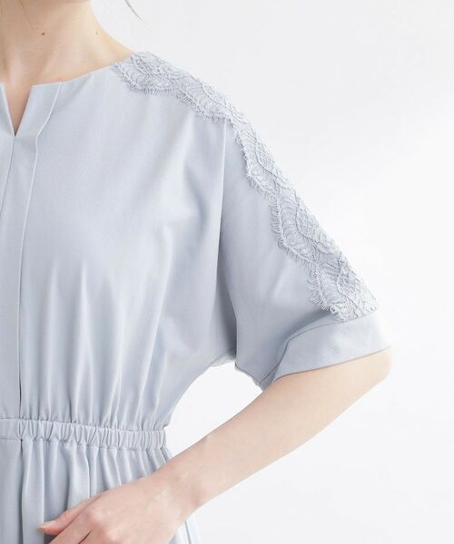 Reflect / リフレクト ロング・マキシ丈ワンピース | 【UVカット／接触冷感】ドルマンスリーブジャージワンピース | 詳細14