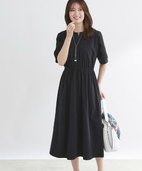 Reflect / リフレクト ロング・マキシ丈ワンピース | 【UVカット／接触冷感】ドルマンスリーブジャージワンピース | 詳細20