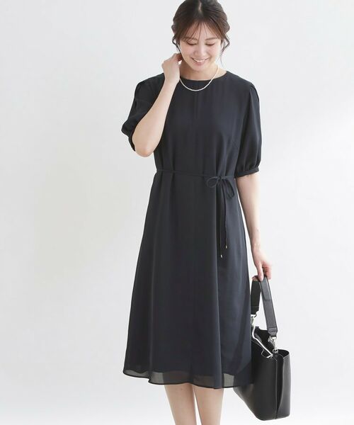 Reflect / リフレクト ミニ丈・ひざ丈ワンピース | シフォンスリーブワンピース | 詳細1