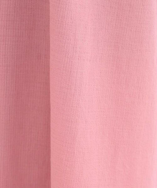 Reflect / リフレクト ロング・マキシ丈ワンピース | 【通気性あり／涼しい／マシンウォッシャブル】フロントボタンワンピース | 詳細10