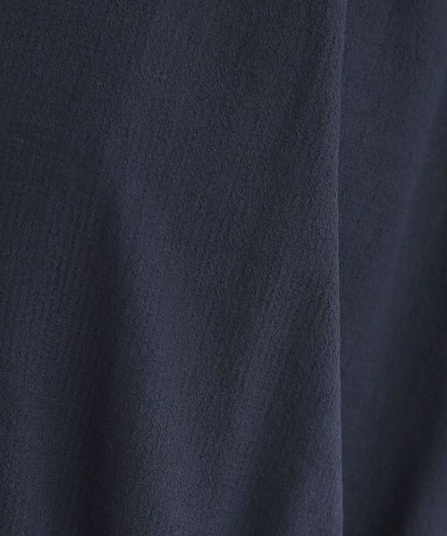 Reflect / リフレクト ロング・マキシ丈ワンピース | 【通気性あり／涼しい／マシンウォッシャブル】フロントボタンワンピース | 詳細14