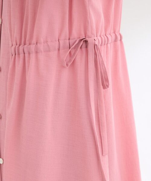 Reflect / リフレクト ロング・マキシ丈ワンピース | 【通気性あり／涼しい／マシンウォッシャブル】フロントボタンワンピース | 詳細21