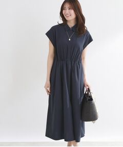 Reflect / リフレクト ロング・マキシ丈ワンピース | フレンチスリーブシャツワンピース