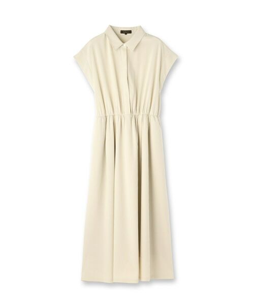 Reflect / リフレクト ロング・マキシ丈ワンピース | フレンチスリーブシャツワンピース | 詳細17