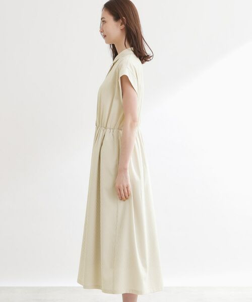 Reflect / リフレクト ロング・マキシ丈ワンピース | フレンチスリーブシャツワンピース | 詳細19