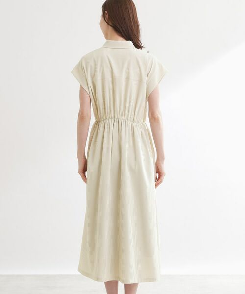 Reflect / リフレクト ロング・マキシ丈ワンピース | フレンチスリーブシャツワンピース | 詳細20