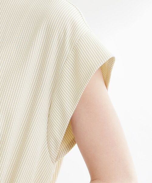 Reflect / リフレクト ロング・マキシ丈ワンピース | フレンチスリーブシャツワンピース | 詳細22