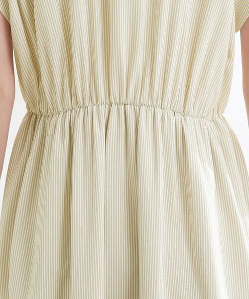 Reflect / リフレクト ロング・マキシ丈ワンピース | フレンチスリーブシャツワンピース | 詳細24