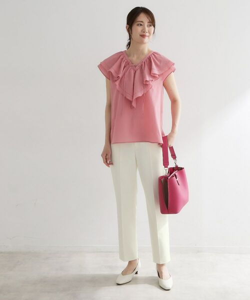 Reflect / リフレクト パンツ | 【UVカット／撥水／マシンウォッシュ可】ストレッチテーパードパンツ | 詳細13