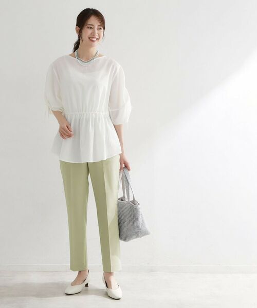 Reflect / リフレクト パンツ | 【UVカット／撥水／マシンウォッシュ可】ストレッチテーパードパンツ | 詳細2