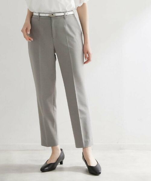 Reflect / リフレクト パンツ | 【UVカット／撥水／マシンウォッシュ可】ストレッチテーパードパンツ（グレー(012)）