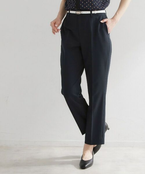 Reflect / リフレクト パンツ | 【UVカット／撥水／マシンウォッシュ可】ストレッチテーパードパンツ（ネイビー(094)）