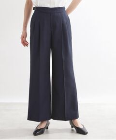 Reflect / リフレクト パンツ | グルカ風ベルトデザインワイドパンツ