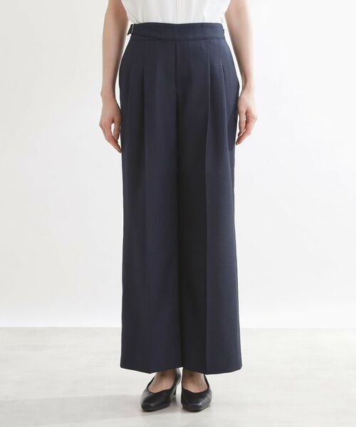 Reflect / リフレクト パンツ | グルカ風ベルトデザインワイドパンツ | 詳細17