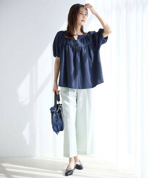 Reflect / リフレクト パンツ | グルカ風ベルトデザインワイドパンツ | 詳細2