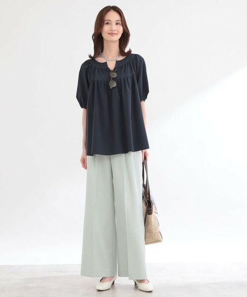 Reflect / リフレクト パンツ | グルカ風ベルトデザインワイドパンツ | 詳細3