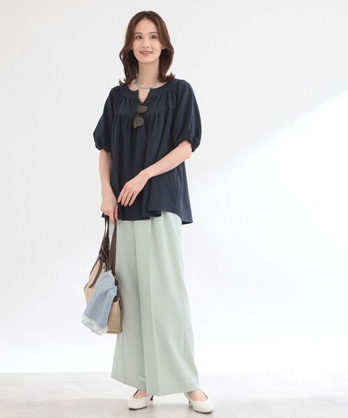 Reflect / リフレクト パンツ | グルカ風ベルトデザインワイドパンツ | 詳細4