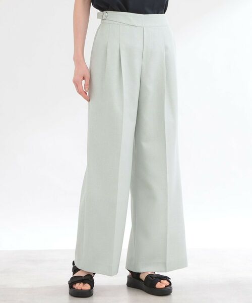 Reflect / リフレクト パンツ | グルカ風ベルトデザインワイドパンツ | 詳細5