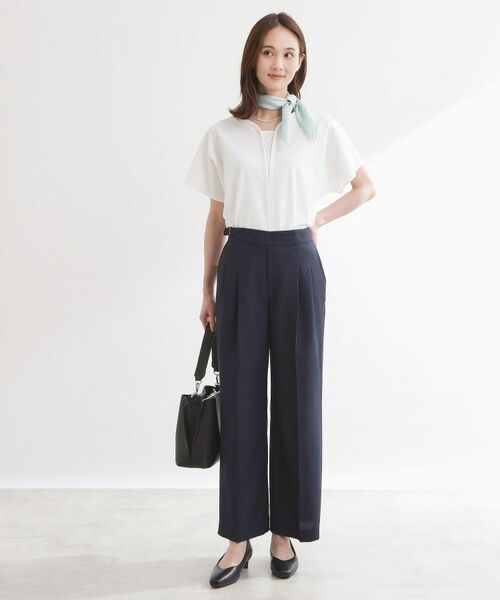 Reflect / リフレクト パンツ | グルカ風ベルトデザインワイドパンツ | 詳細8