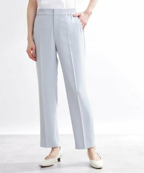 Reflect / リフレクト パンツ | 【UVカット／接触冷感／セットアップ可】センタープレステーパードパンツ | 詳細4