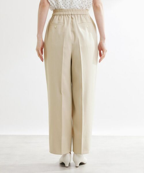 Reflect / リフレクト パンツ | 【セットアップ可】リネンライクソフトカーブパンツ | 詳細14