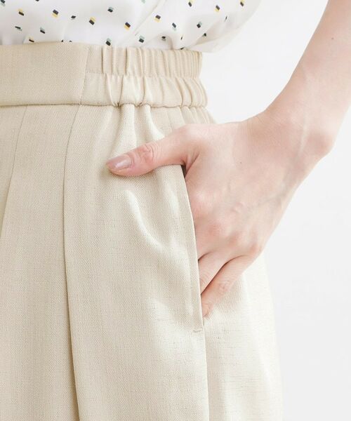 Reflect / リフレクト パンツ | 【セットアップ可】リネンライクソフトカーブパンツ | 詳細16