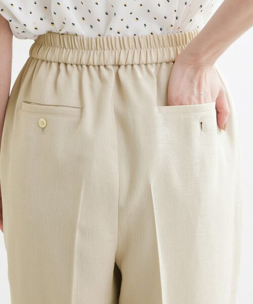 Reflect / リフレクト パンツ | 【セットアップ可】リネンライクソフトカーブパンツ | 詳細17