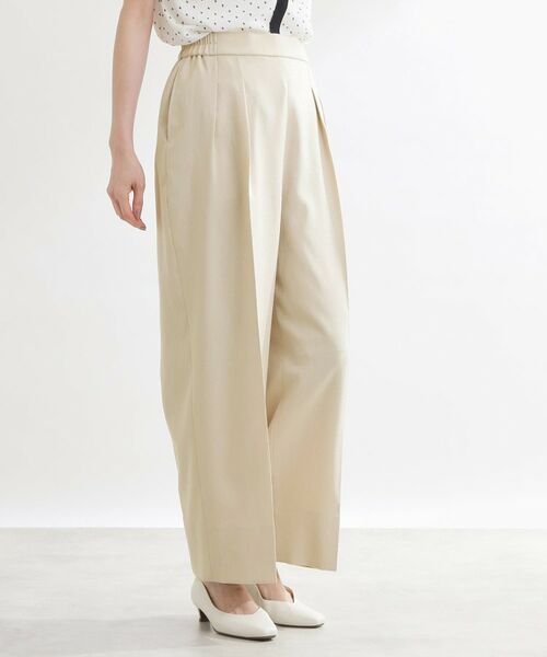 Reflect / リフレクト パンツ | 【セットアップ可】リネンライクソフトカーブパンツ | 詳細5