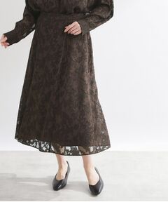 Reflect / リフレクト ロング・マキシ丈スカート | 【選べる2柄／セットアップ可】フレアシルエットスカート