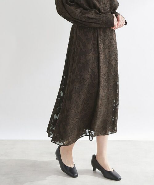 Reflect / リフレクト ロング・マキシ丈スカート | 【選べる2柄／セットアップ可】フレアシルエットスカート | 詳細11