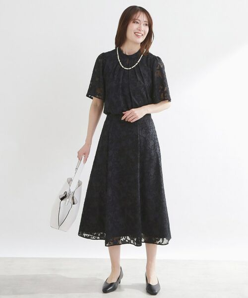 Reflect / リフレクト ロング・マキシ丈スカート | 【選べる2柄／セットアップ可】フレアシルエットスカート | 詳細14