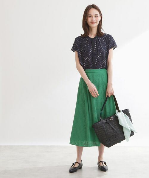 Reflect / リフレクト ロング・マキシ丈スカート | 【選べる2柄／セットアップ可】フレアシルエットスカート | 詳細2