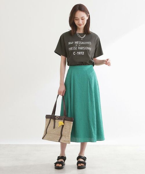 Reflect / リフレクト ロング・マキシ丈スカート | 【選べる2柄／セットアップ可】フレアシルエットスカート | 詳細25