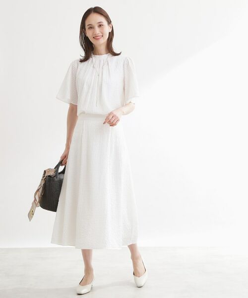 Reflect / リフレクト ロング・マキシ丈スカート | 【選べる2柄／セットアップ可】フレアシルエットスカート | 詳細5