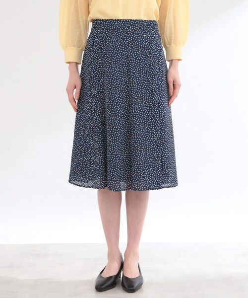 Reflect / リフレクト スカート | ウエスト切り替えフレアスカート | 詳細14