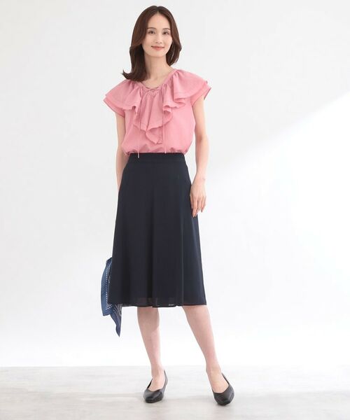 Reflect / リフレクト スカート | ウエスト切り替えフレアスカート | 詳細2