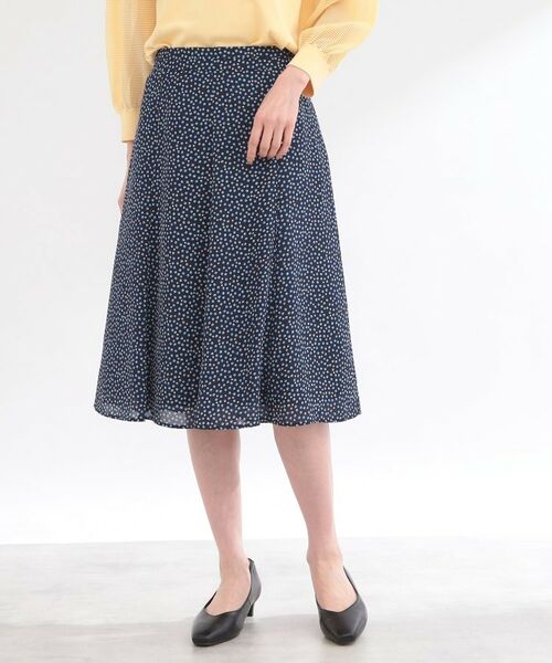 Reflect / リフレクト スカート | ウエスト切り替えフレアスカート | 詳細7