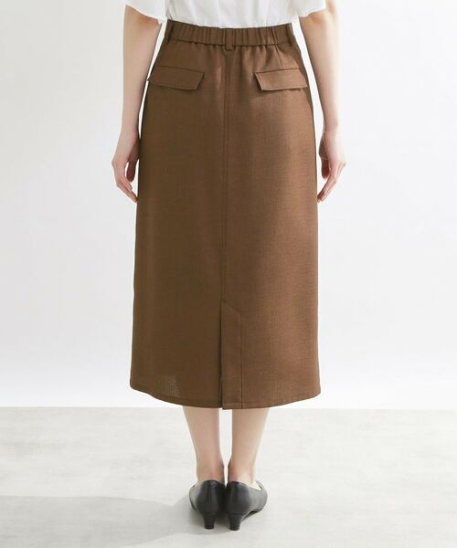 Reflect / リフレクト ロング・マキシ丈スカート | Iラインシルエットロングスカート | 詳細13