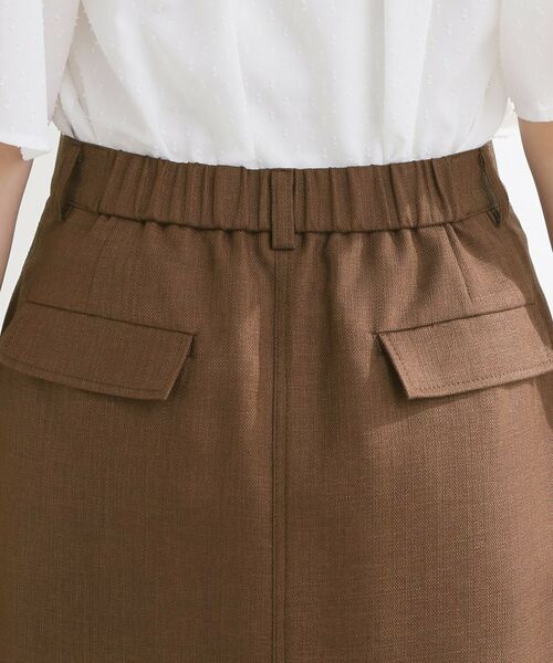 Reflect / リフレクト ロング・マキシ丈スカート | Iラインシルエットロングスカート | 詳細16