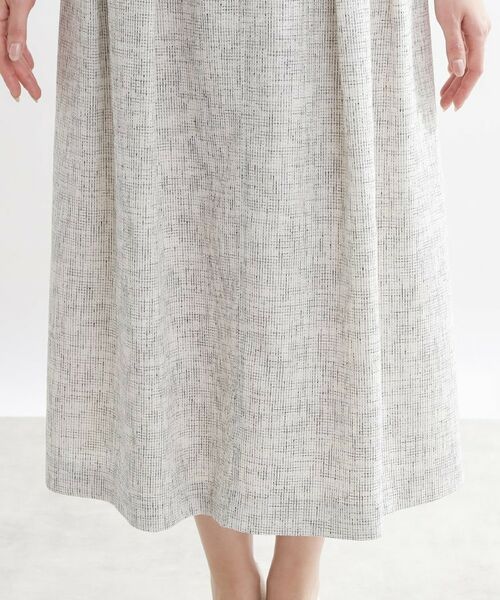 Reflect / リフレクト ロング・マキシ丈スカート | ツイードセミフレアスカート | 詳細16