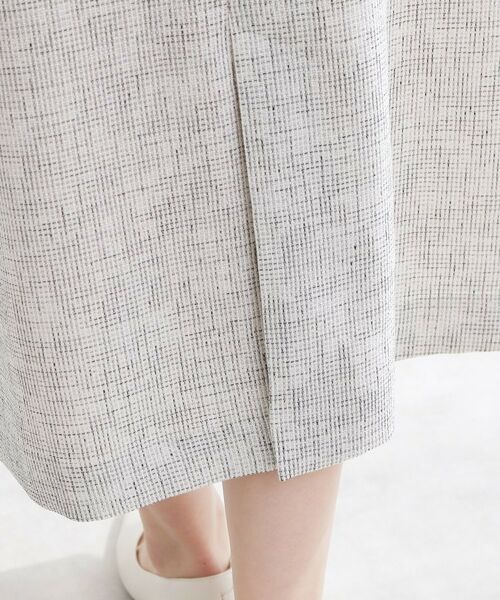 Reflect / リフレクト ロング・マキシ丈スカート | ツイードセミフレアスカート | 詳細17