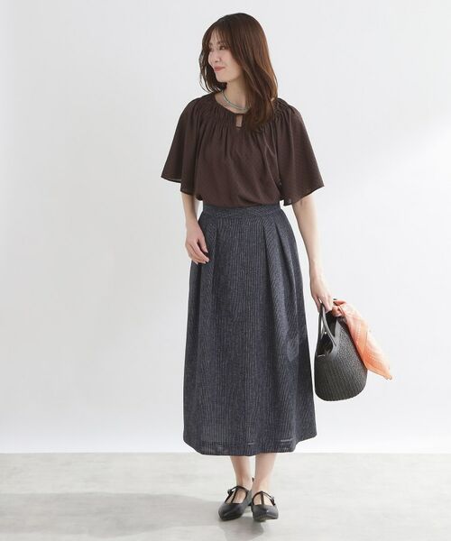 Reflect / リフレクト ロング・マキシ丈スカート | ツイードセミフレアスカート | 詳細18