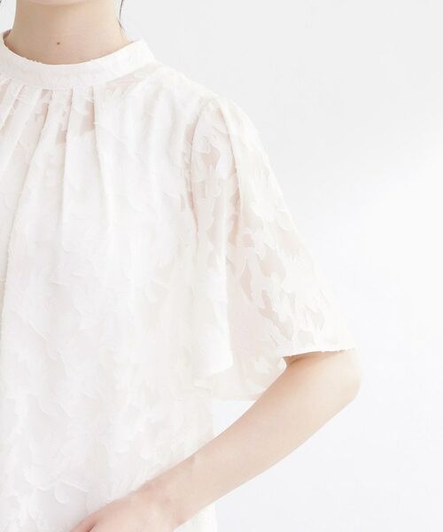 Reflect / リフレクト その他トップス | 【選べる2柄／セットアップ可】プチスタンドカラーブラウス | 詳細19