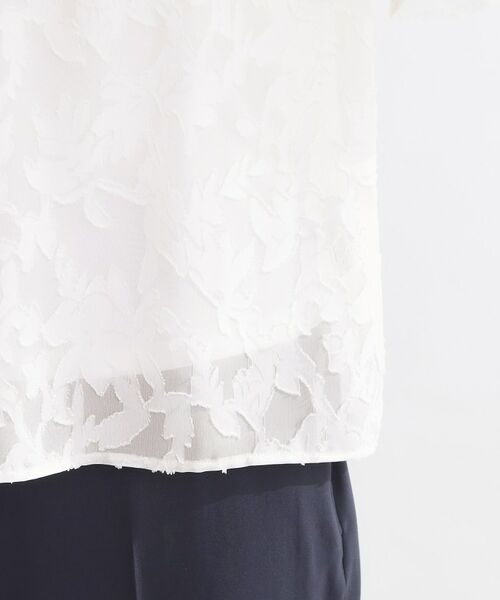 Reflect / リフレクト その他トップス | 【選べる2柄／セットアップ可】プチスタンドカラーブラウス | 詳細20