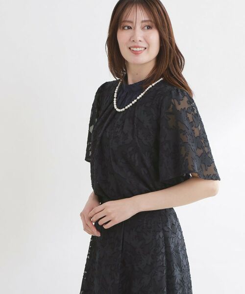 Reflect / リフレクト その他トップス | 【選べる2柄／セットアップ可】プチスタンドカラーブラウス | 詳細5