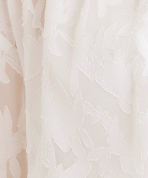 Reflect / リフレクト シャツ・ブラウス | 【選べる2柄／セットアップ可】シャツ衿シアーブラウス | 詳細9