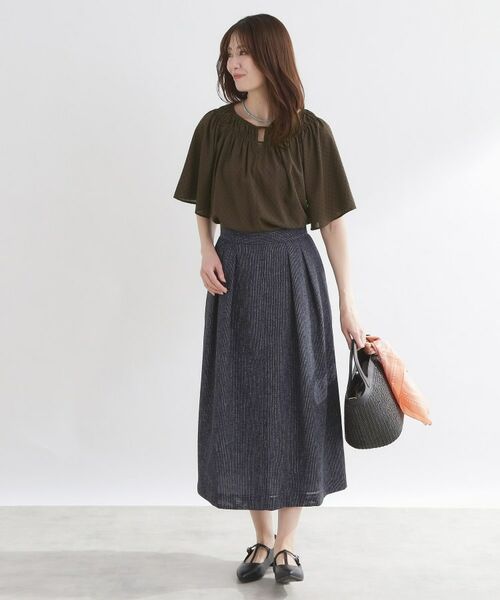 Reflect / リフレクト シャツ・ブラウス | ネックギャザーデザインブラウス | 詳細15