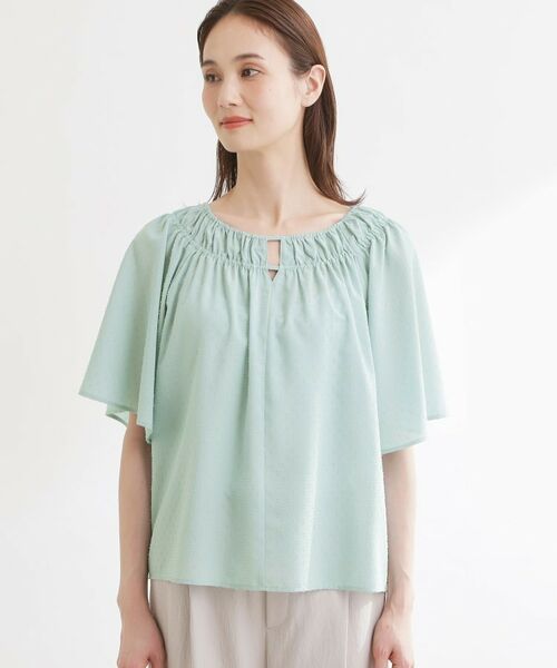 Reflect / リフレクト シャツ・ブラウス | ネックギャザーデザインブラウス | 詳細19