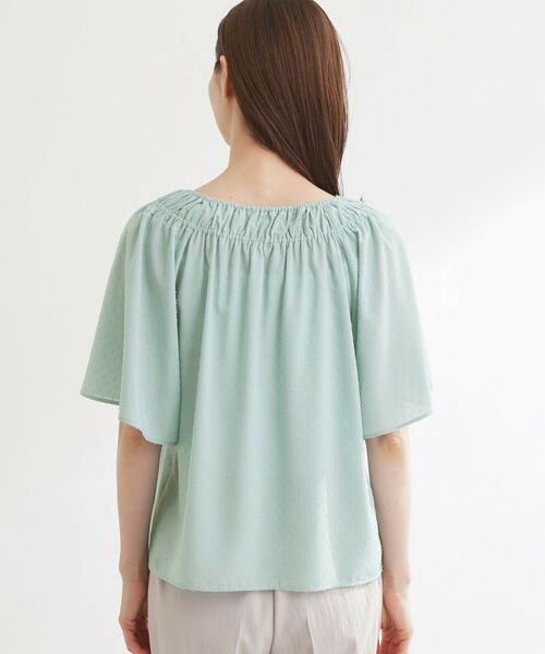 Reflect / リフレクト シャツ・ブラウス | ネックギャザーデザインブラウス | 詳細21