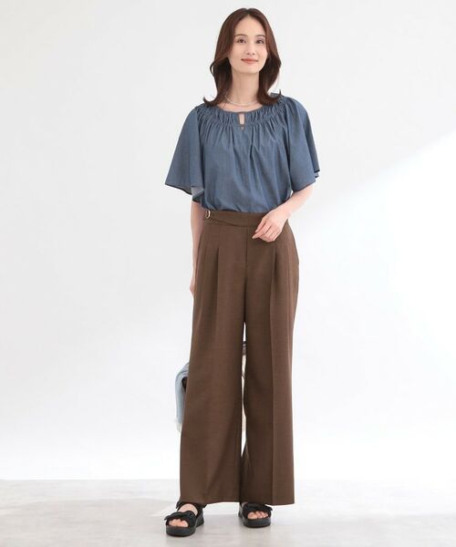 Reflect / リフレクト シャツ・ブラウス | ネックギャザーデザインブラウス | 詳細4